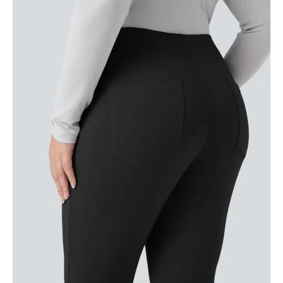 Halara Trouser / Work Pants Classic Black Women's Pants - Picture 5 of 12